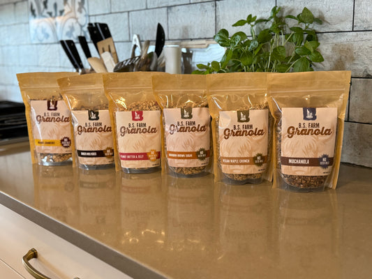 6 Large Granola Flight