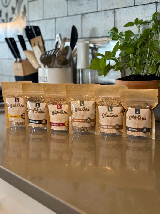 6 Mini Granola Flight