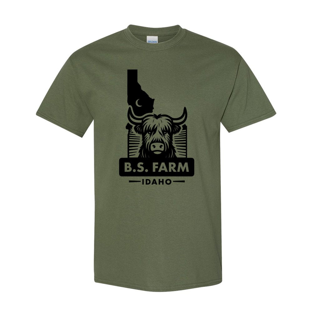 BS Farm Idaho Short Sleeve T-Shirt - Green